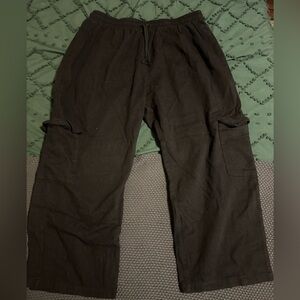 Woman’s Black Cargo Pants